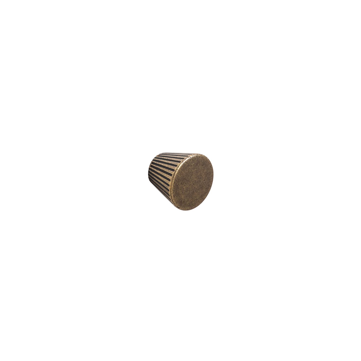 Alchester Knob Handle, Aged Brass (Central hole centre)