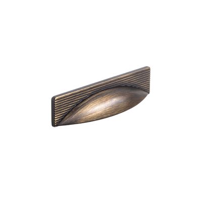 Alchester Cup Handle, Antique Bronze (96mm hole centre)