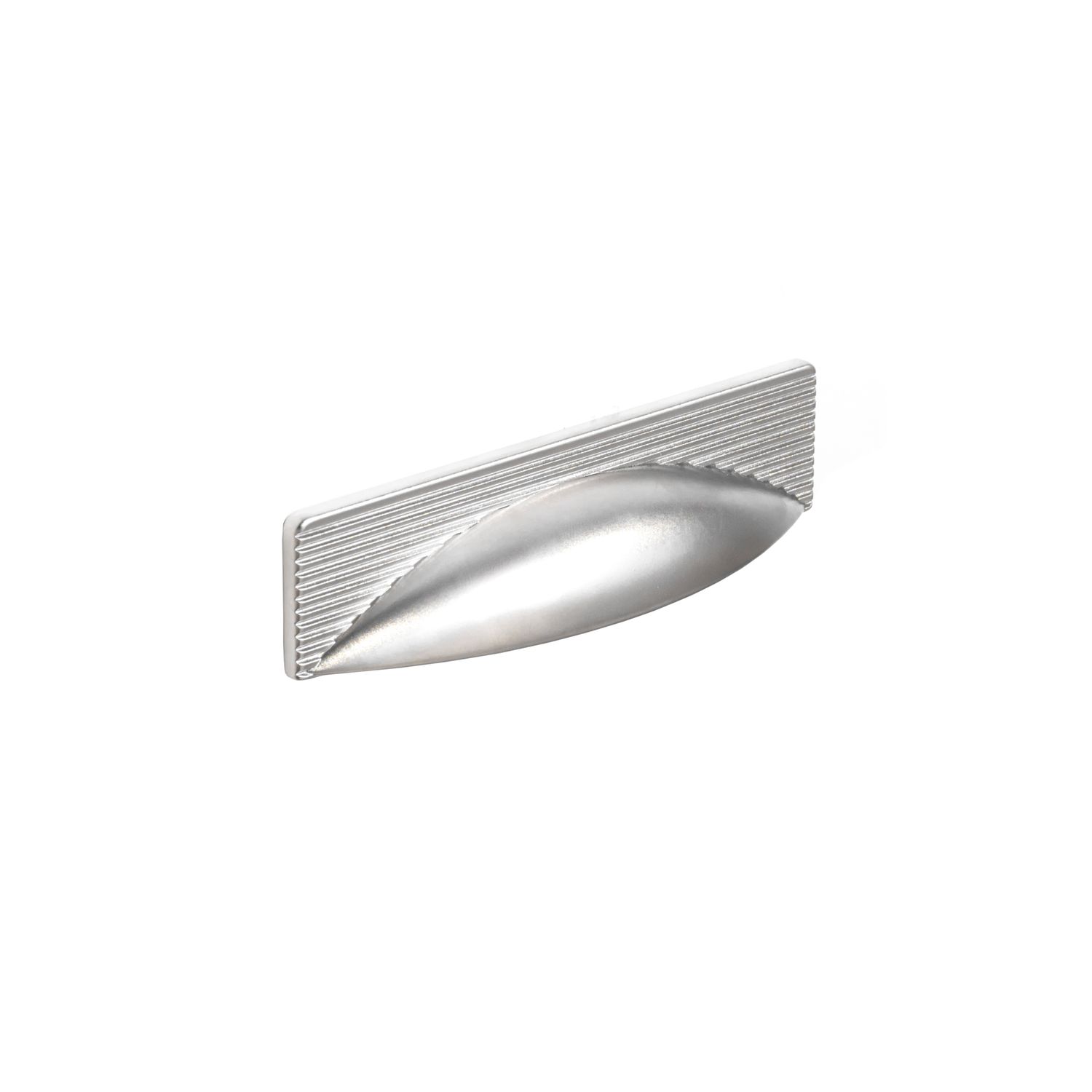 Alchester Cup Handle, Stainless Steel (96mm hole centre)