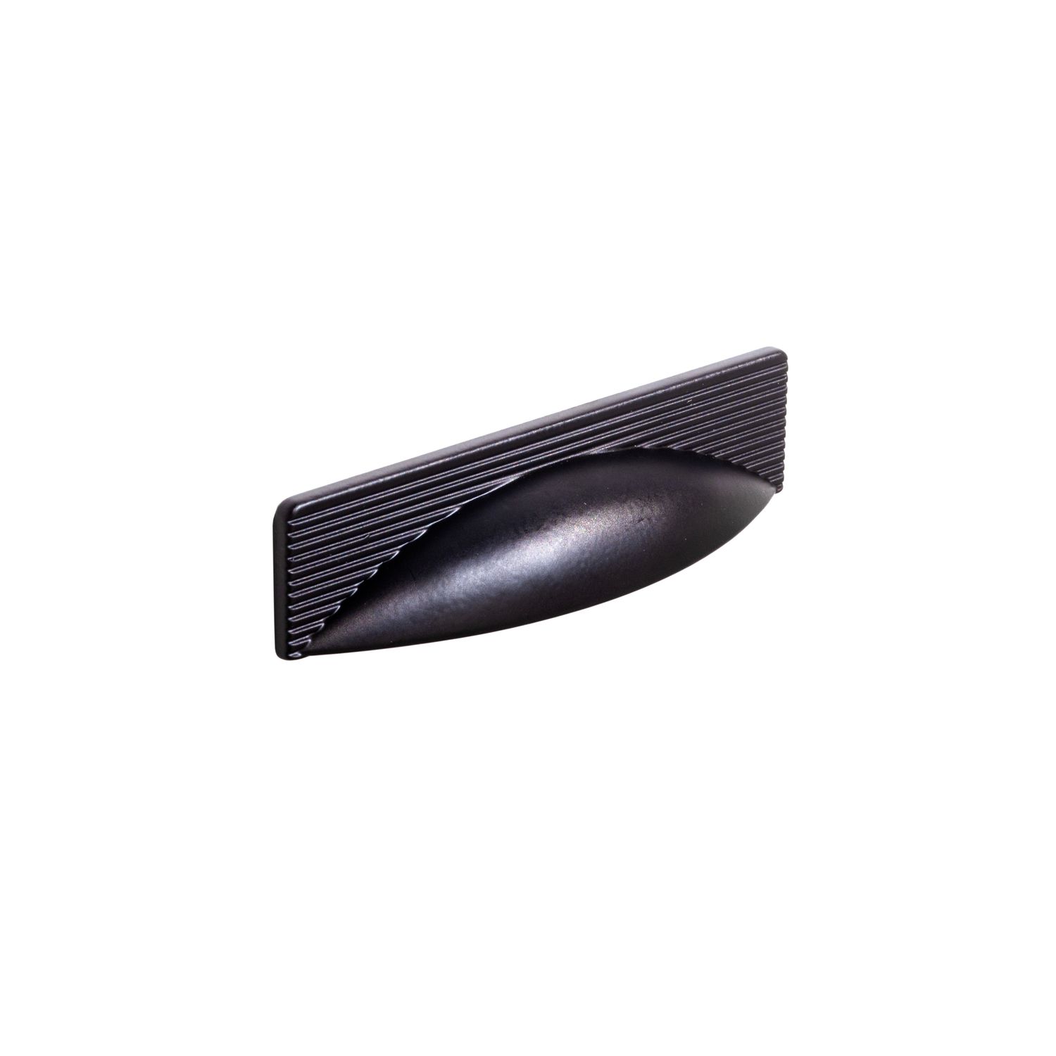 Alchester Cup Handle, Matt Black (96mm hole centre)
