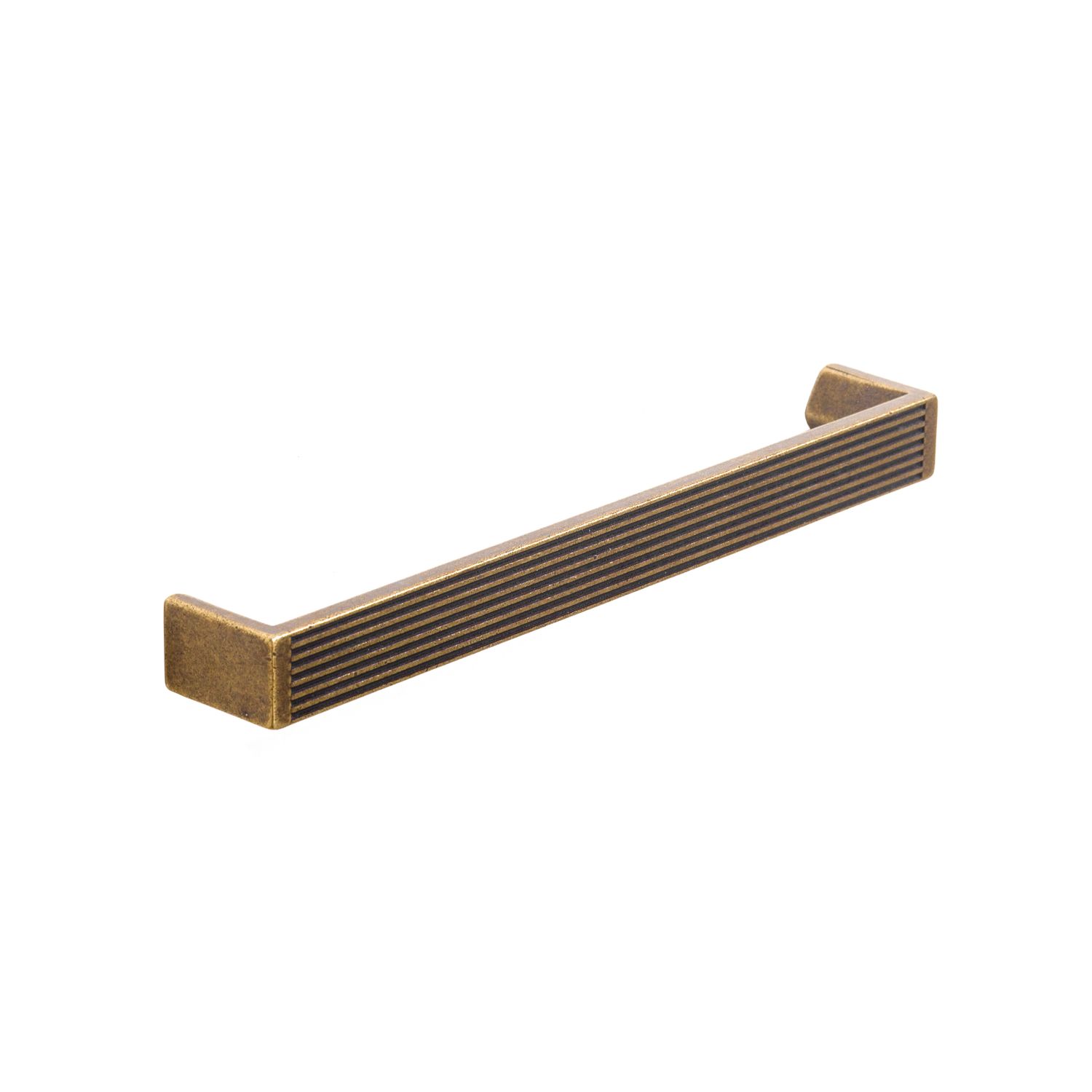 Alchester D Handle, Aged Brass (160mm hole centre)