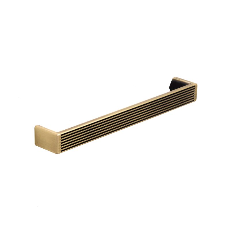 Alchester D Handle, Satin Brass (160mm hole centre)