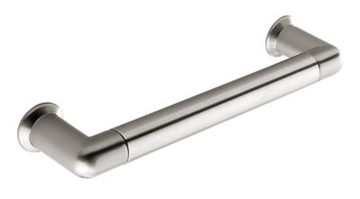 Alne D Handles, Polished Stainless Steel Effect (128mm hole centre)