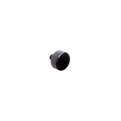 1 x Arden Knob Handle, Matt Black  (Central hole centre)