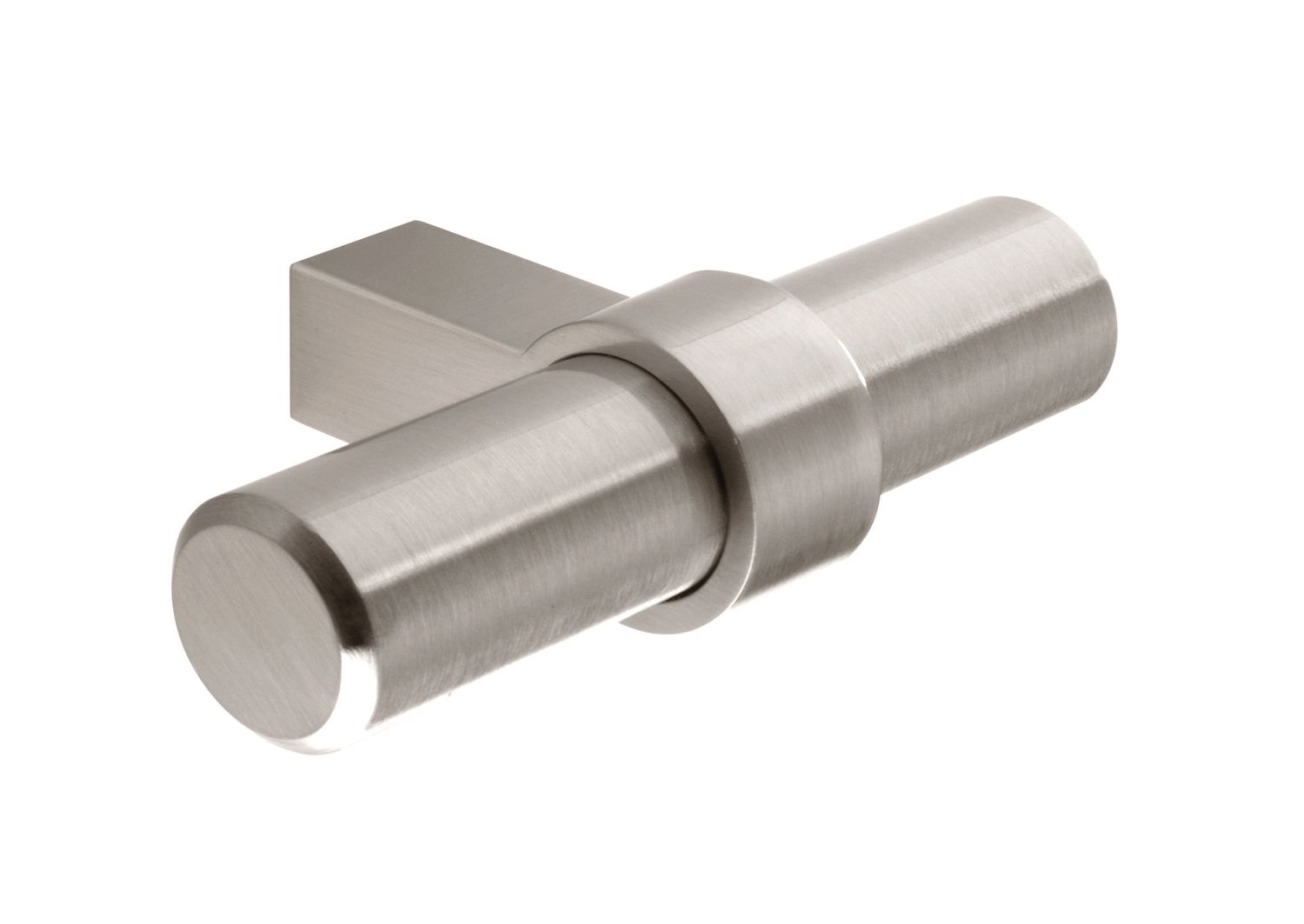 Arlington T Handle, Stainless Steel (Central hole centre)