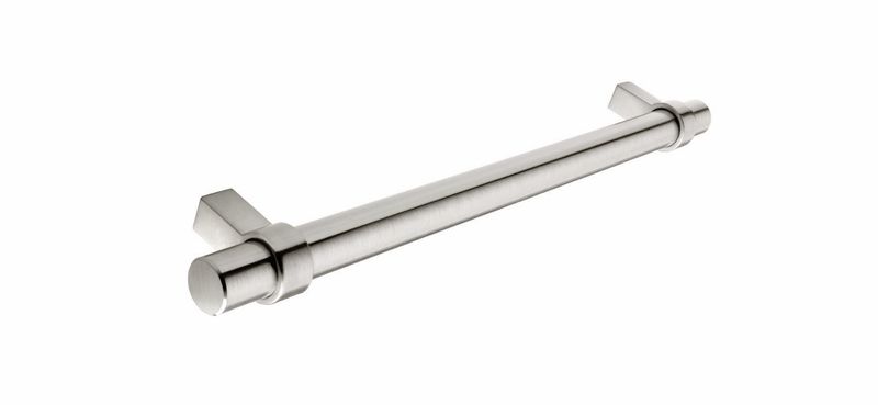 Arlington Bar Handle, Brushed Stainless Steel Effect