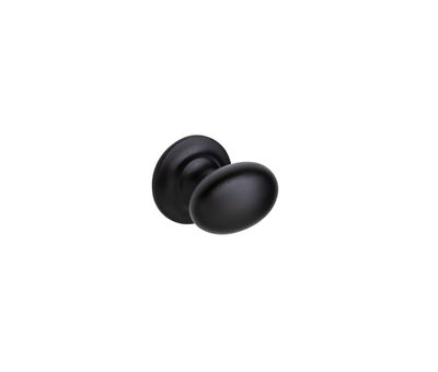 Barnard Knob Handle, Matt Black (Central hole centre)