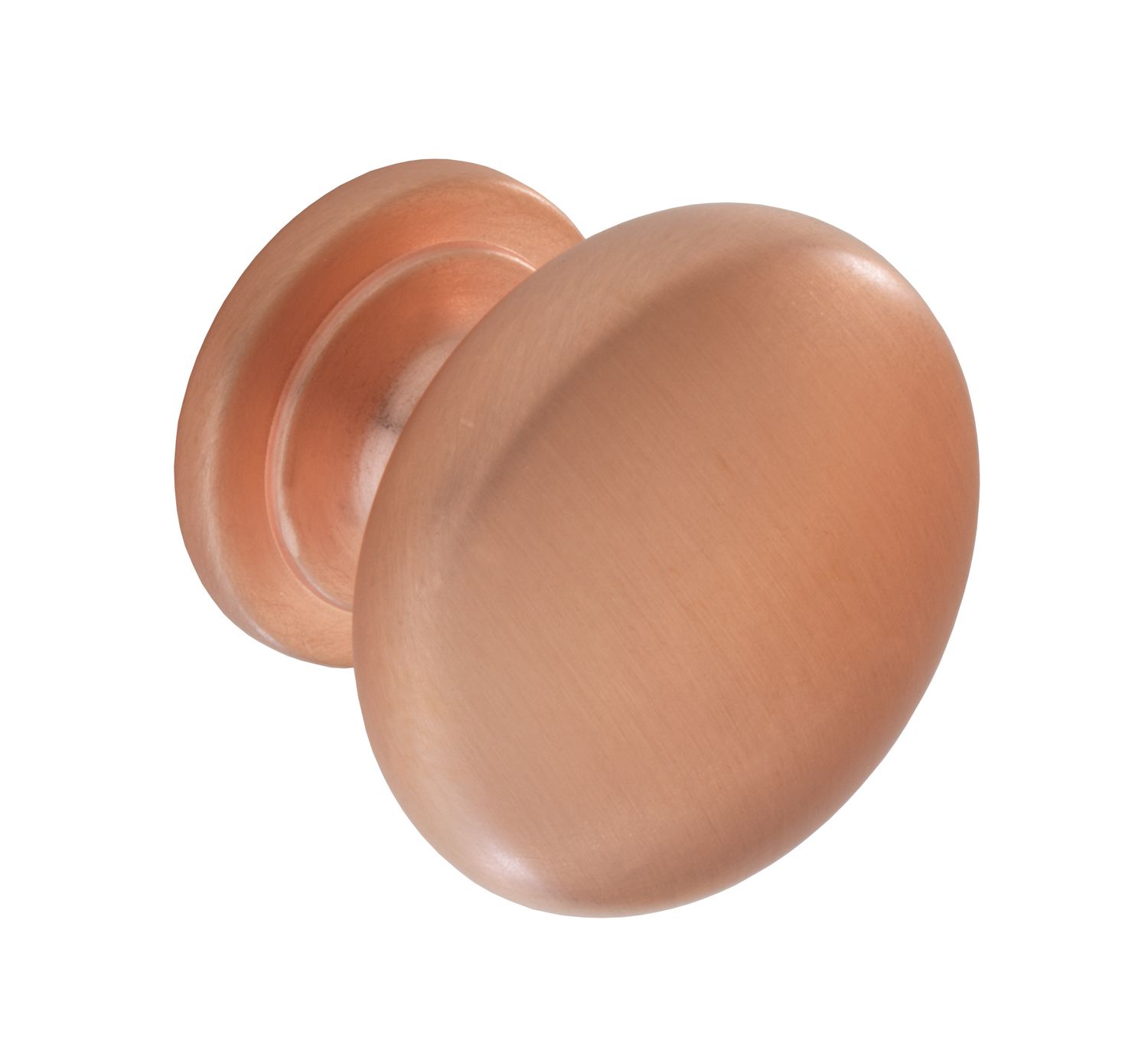 Barton Knob Handle, Bright Copper (Central hole centre)