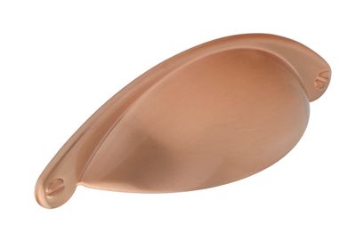 Barton Cup Handle, Bright Copper (64mm hole centre)