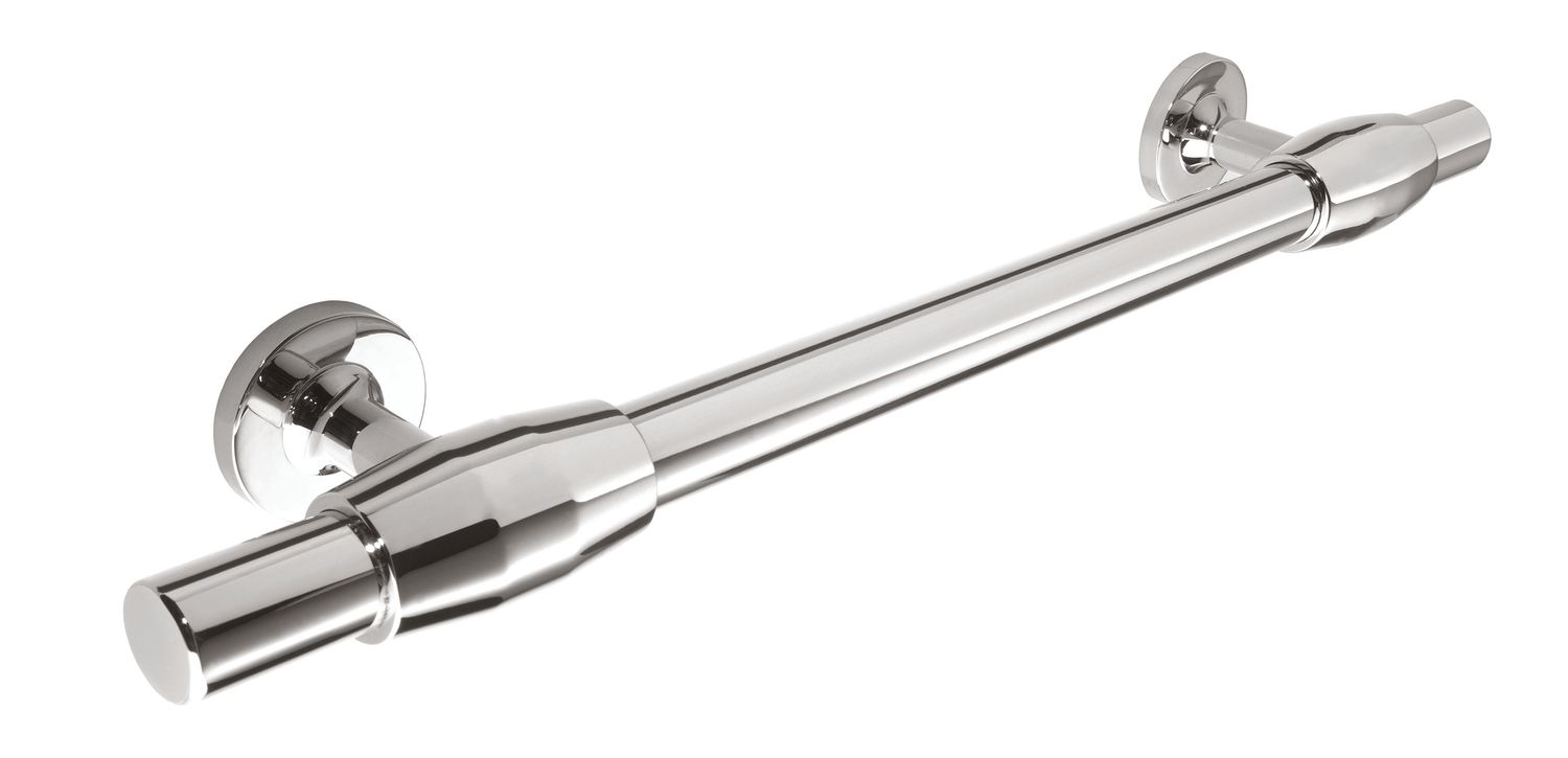 Bedford Bar Handle, Polished Nickel (160mm hole centre)