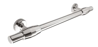 Bedford Bar Handle, Polished Nickel (160mm hole centre)