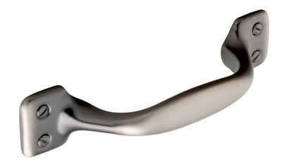 Belgrave Bow Handle, Antique Nickel (96mm hole centre)