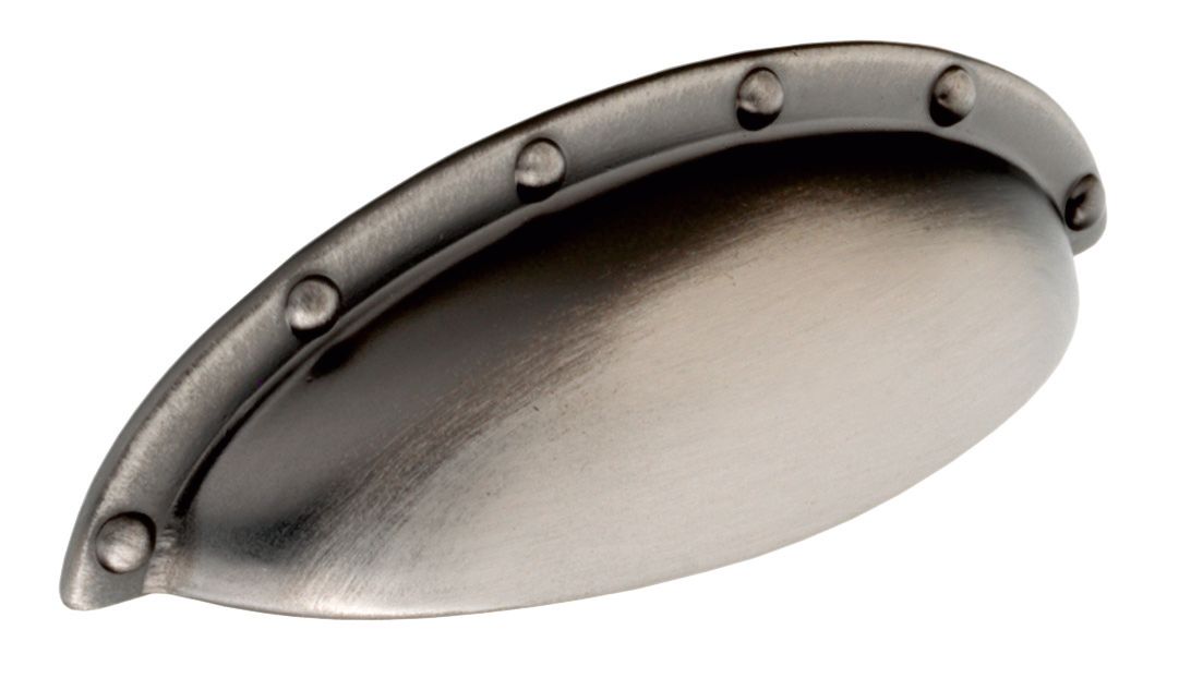 Belgrave Cup Handle, Antique Nickel (64mm hole centre)