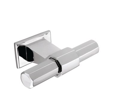 Bloomfield T Handle, Polished Chrome (Central hole centre)