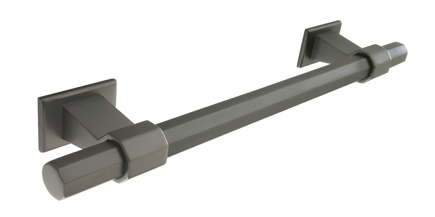 Bloomfield Bar Handle, Satin Black (160mm hole centre)