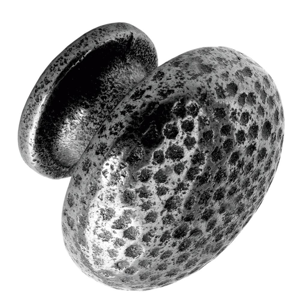 Brandon Knob Handle, Antique Cast Iron (Central hole centre)