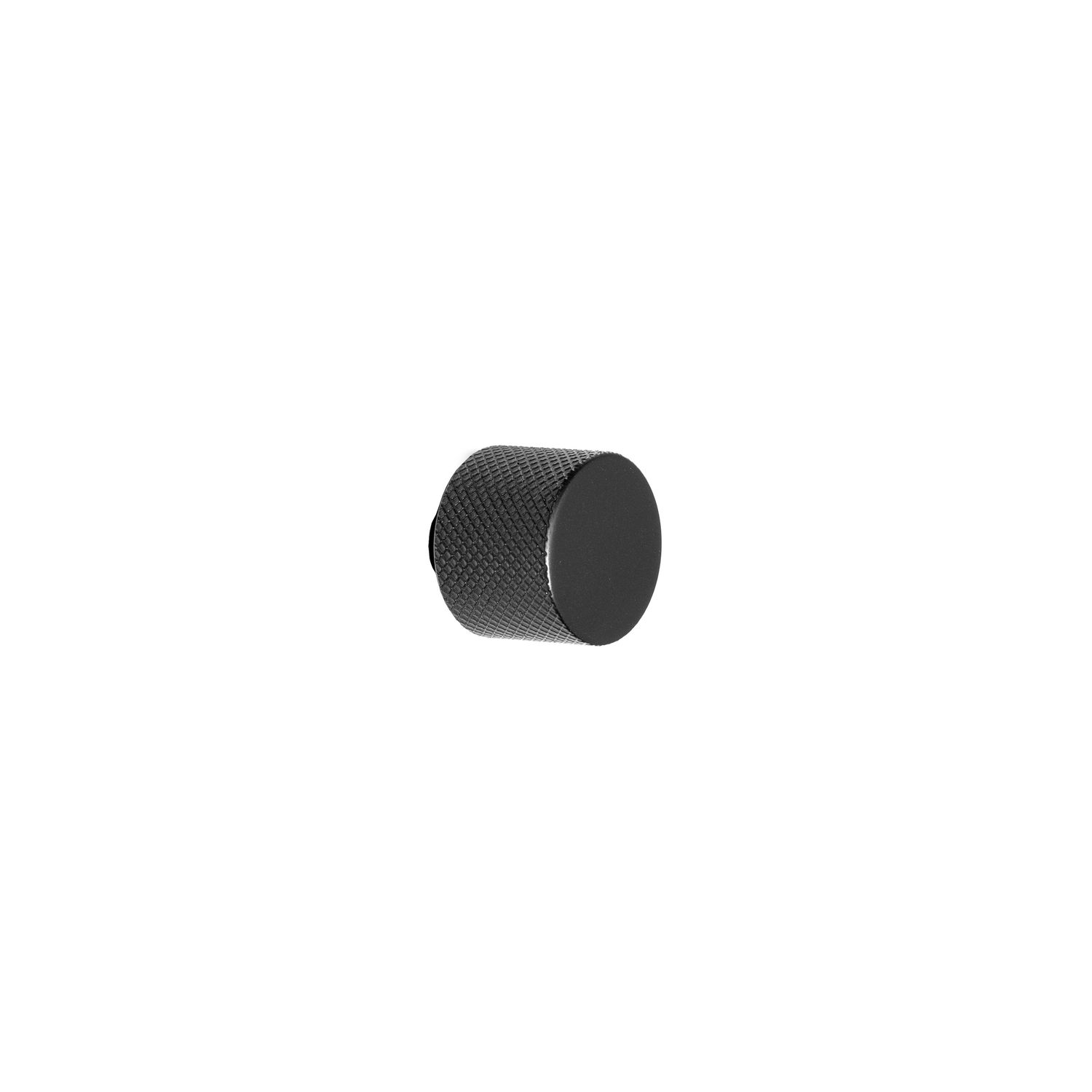 Dunston Knob Handle, Matt Black (Central hole centre)