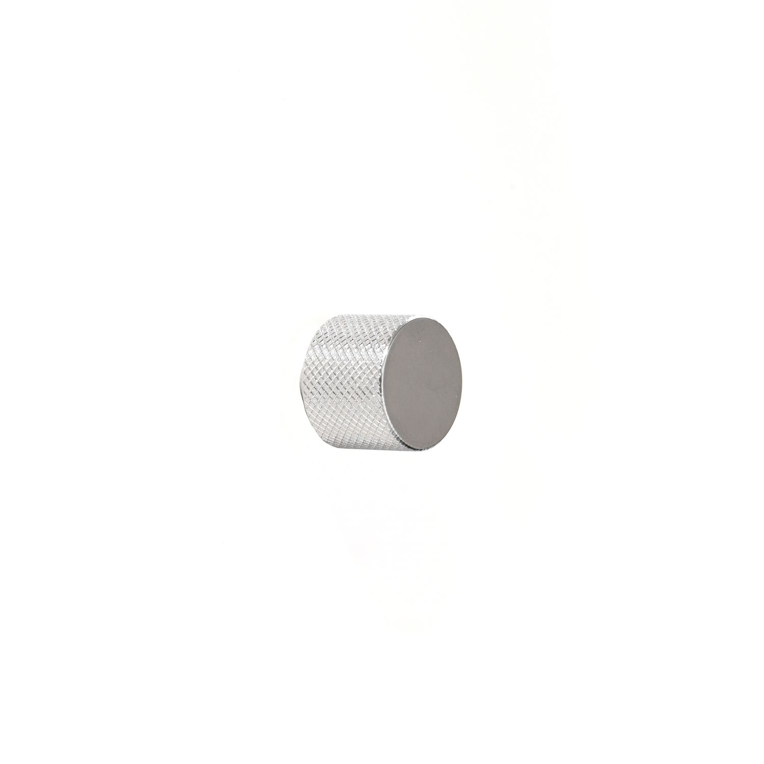 Dunston Knob Handle, Polished Chrome (Central hole centre)