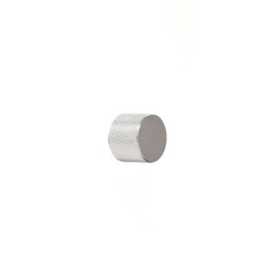 Dunston Knob Handle, Polished Chrome (Central hole centre)