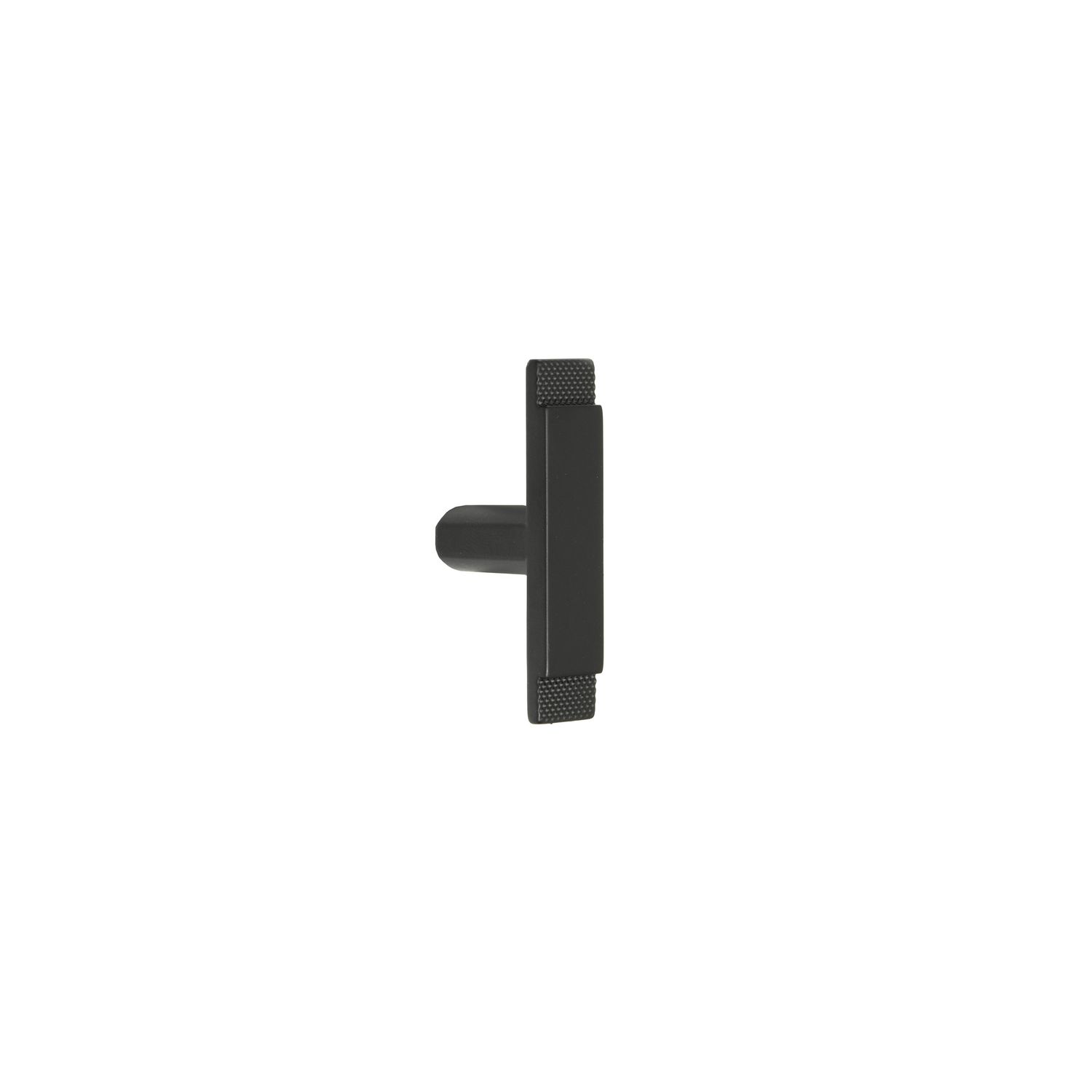 Dunston T Handle, Matt Black  (Central hole centre)