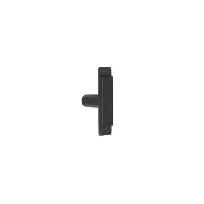 Dunston T Handle, Matt Black  (Central hole centre)