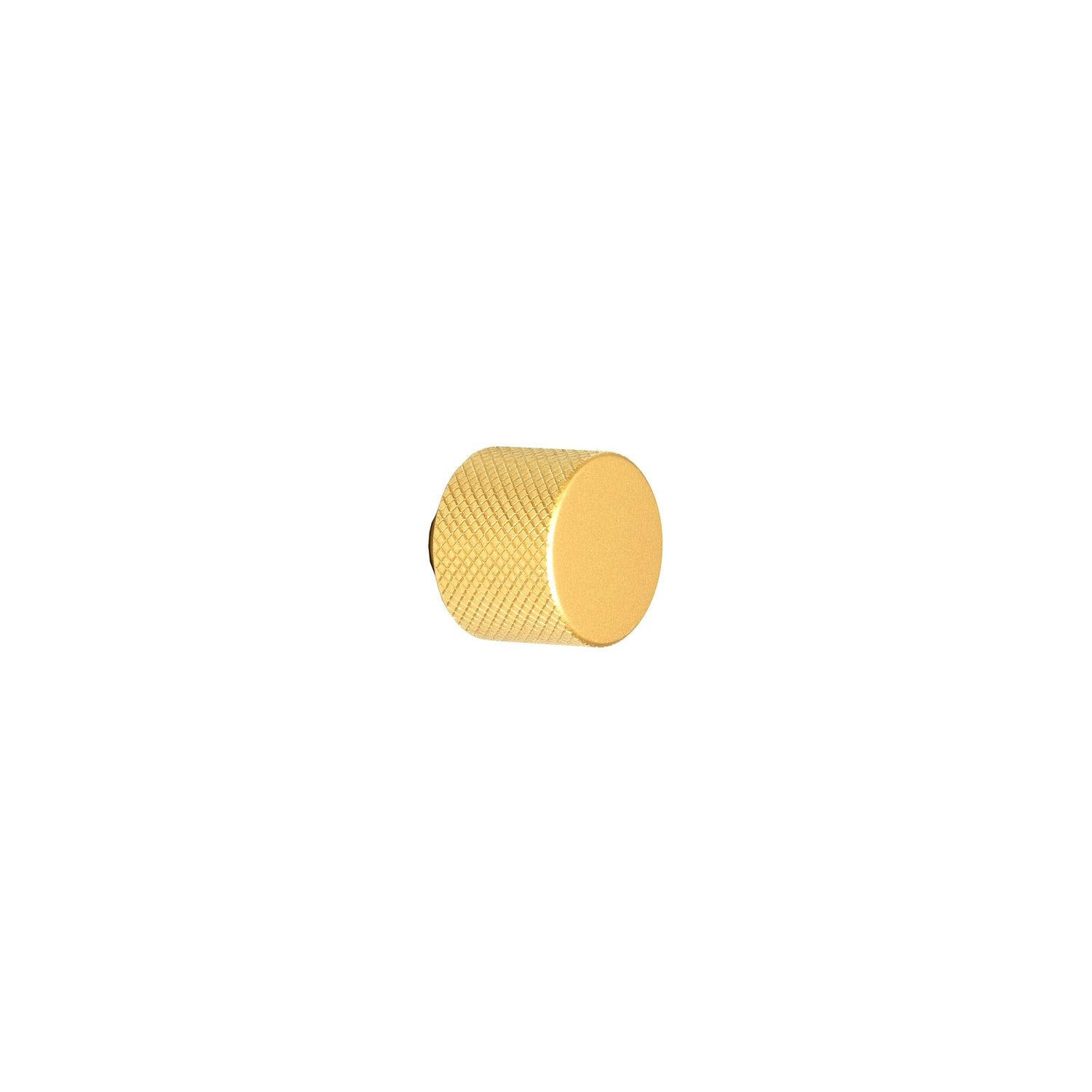 Dunston Knob Handle, Satin Brass (Central hole centre)