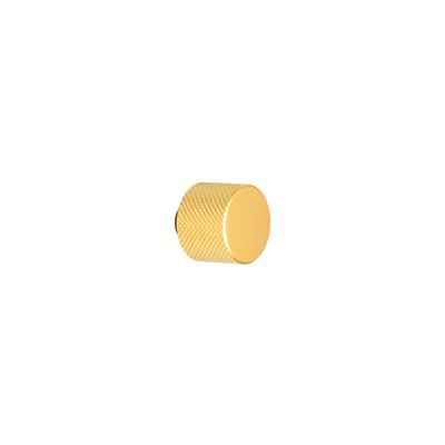 Dunston Knob Handle, Satin Brass (Central hole centre)