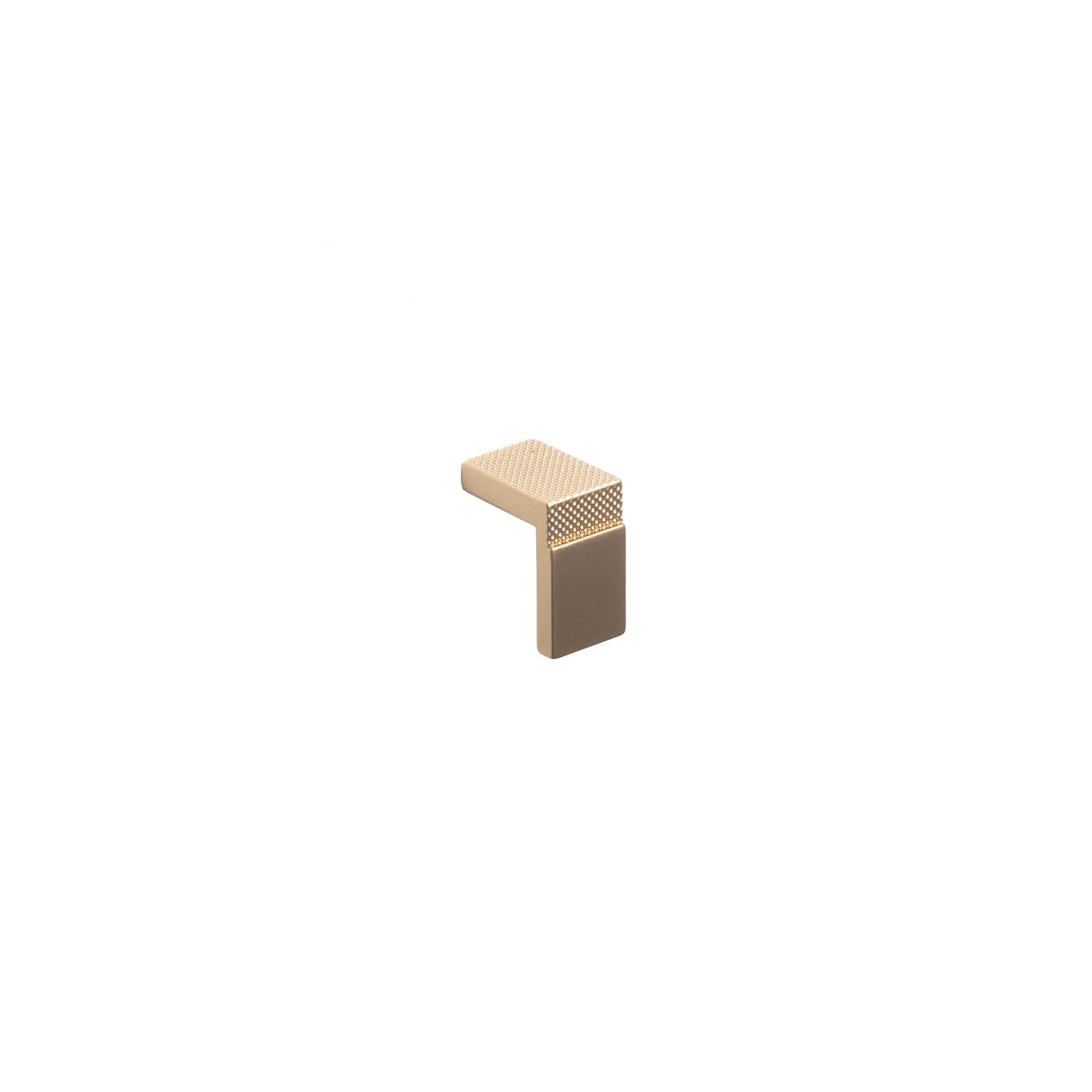 Dunston L-shape Handle, Satin Brass (Central hole centre)