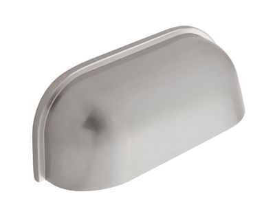 Guilford Cup Handle, Polished Stainless Steel Effect