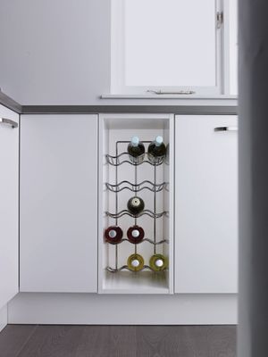 Kesseböhmer Chrome Classic Base Wine Rack for 150mm Cabs