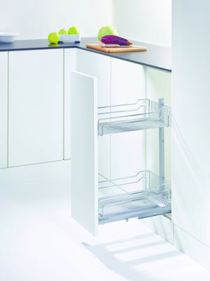 Kesseböhmer Dispensa Junior Chrome Classic Base Pull-out