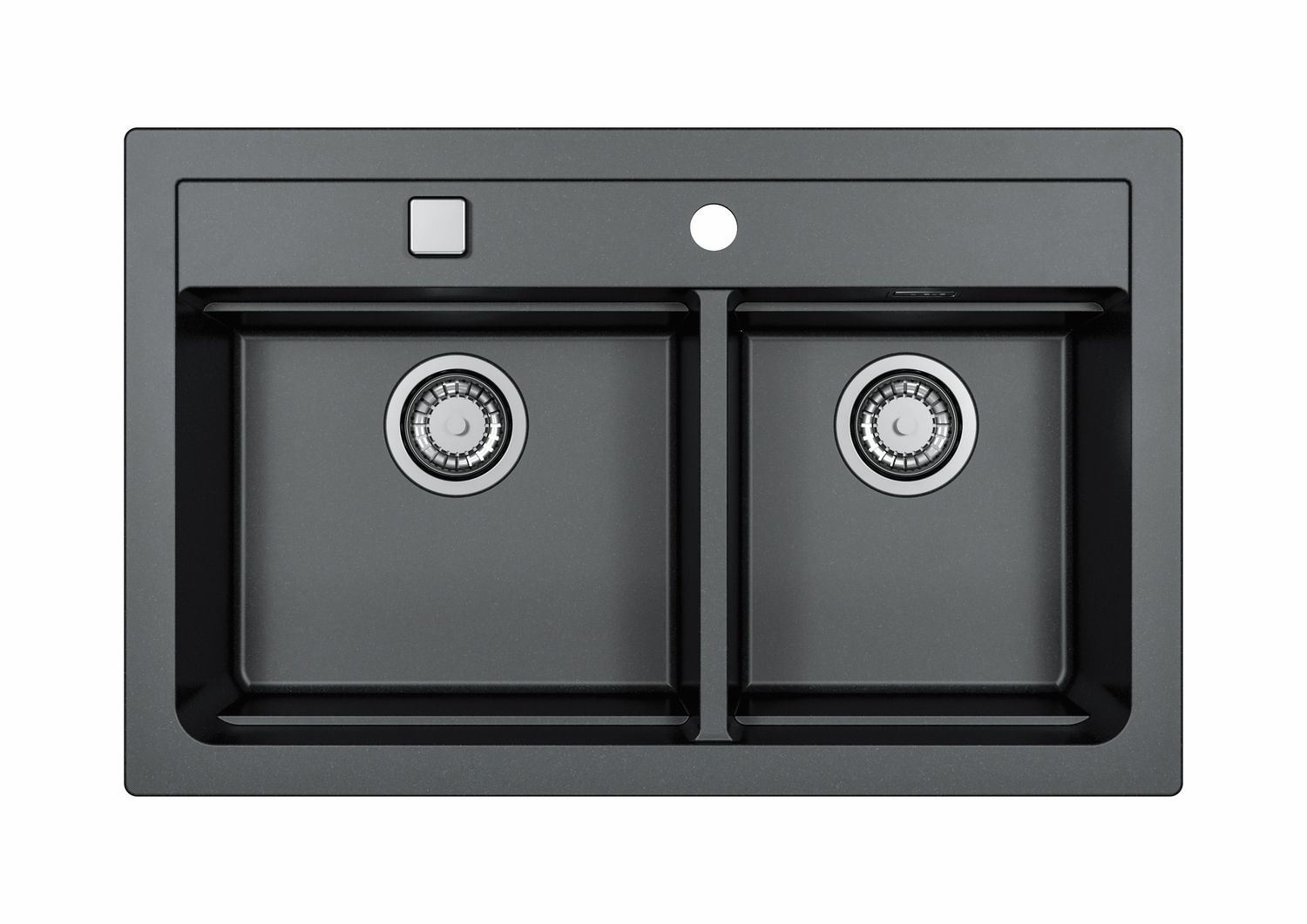 Alveus Atrox Sink for 800-900mm cabinet, Double bowl