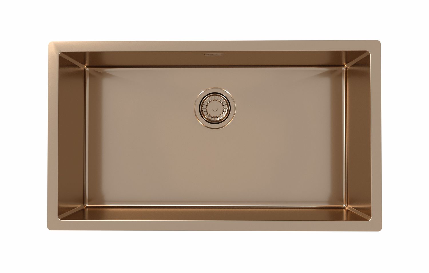 Alveus Quadrix 60 Copper Sink for 800-900mm cabinet, Single bowl