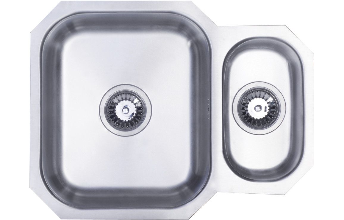 Mastercraft 1.5 Bowl Undermount Reversible Sink - Polished Steel