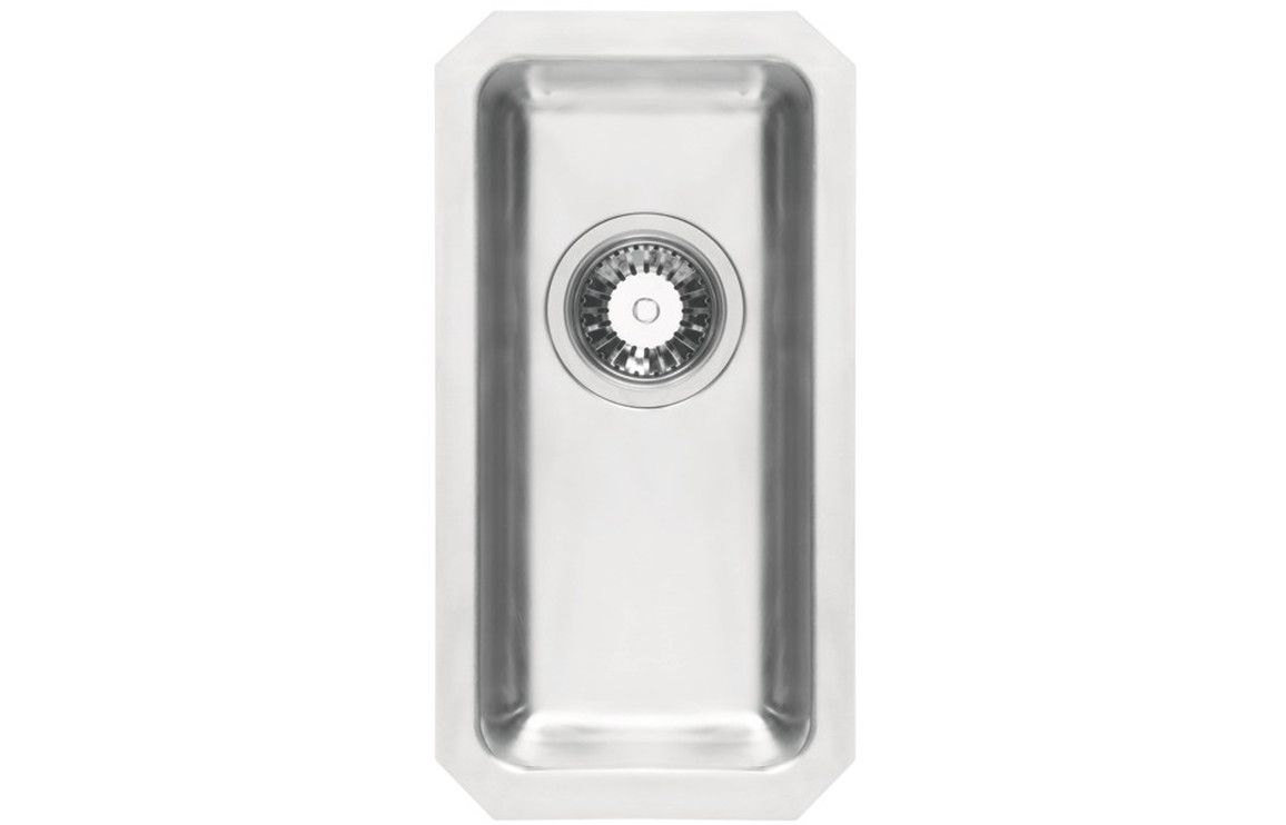 Mastercraft 0.5 Bowl R25 Undermount Sink - Stainless Steel