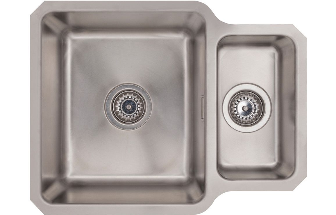 Mastercraft 1.5 Bowl Reversible R25 Undermount Sink - Stainless Steel