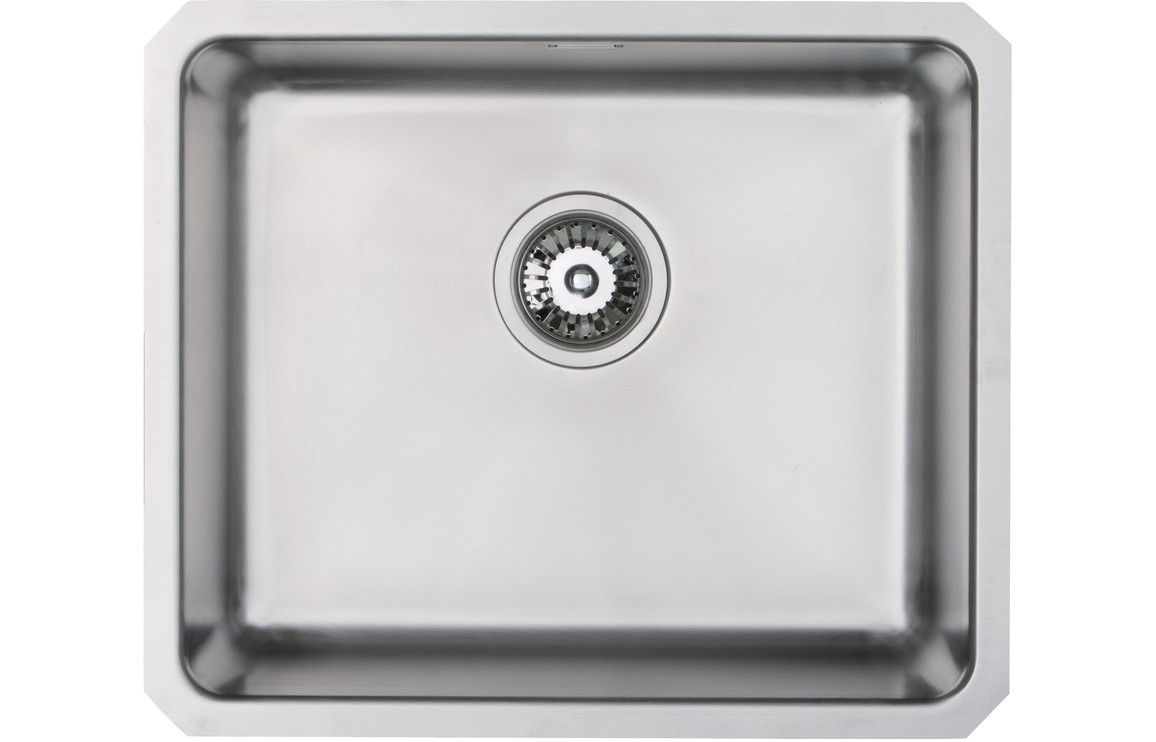 Mastercraft Large Single Bowl R25 Inset/Undermount Sink - Stainless Steel