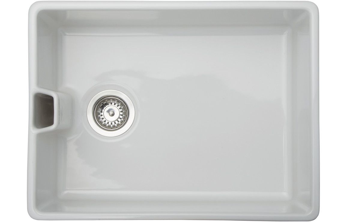 Mastercraft Single Bowl Belfast Fire Clay Sink - White