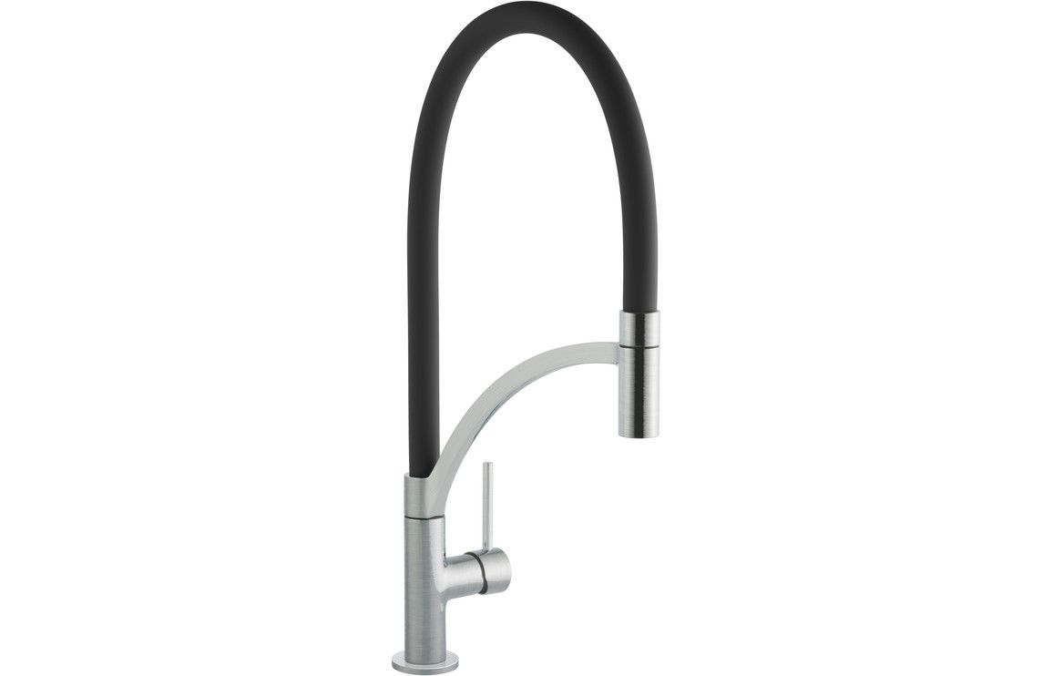 Mastercraft+ Bi-colour Swan Neck Single Lever Mixer Tap with Pull-Out