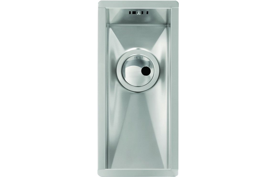 Abode Matrix R0 0.5 Bowl 160mm Undermount Sink - Stainless Steel
