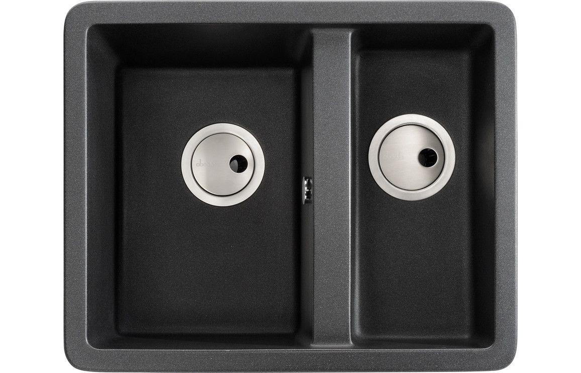 Abode Matrix Sq GR15 1.5 Bowl Granite Inset/Undermount Sink