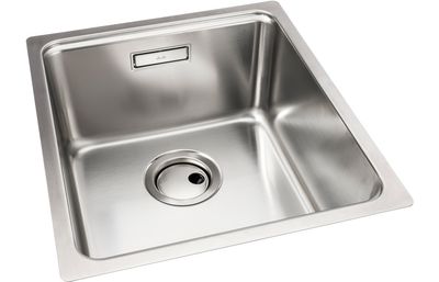Abode System Sync Main Bowl Sink - Stainless Steel
