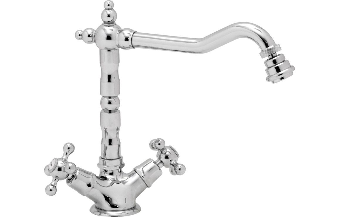 Abode Melford Monobloc Mixer Tap, Please Select a Finish:: Chrome