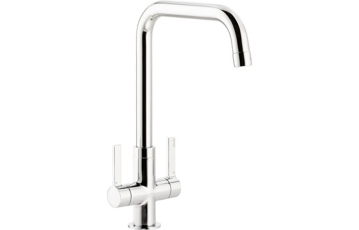 Abode Pico Quad Monobloc Mixer Tap, Please Select a Finish:: Chrome