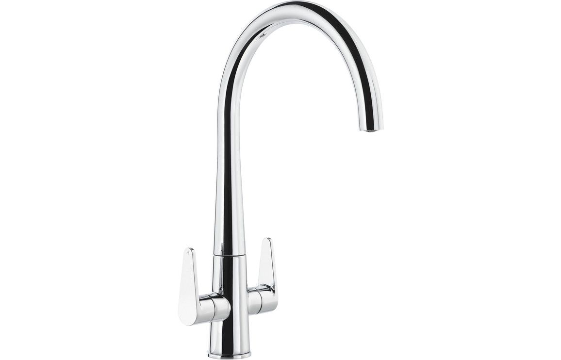 Abode Coniq R Monobloc Mixer Tap, Please Select a Finish:: Chrome