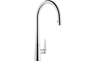 Abode Coniq R Single Lever Mixer Tap with Pull-out
