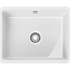 Franke Kubus Single Bowl Undermount Ceramic Sink (for 600mm cabs)