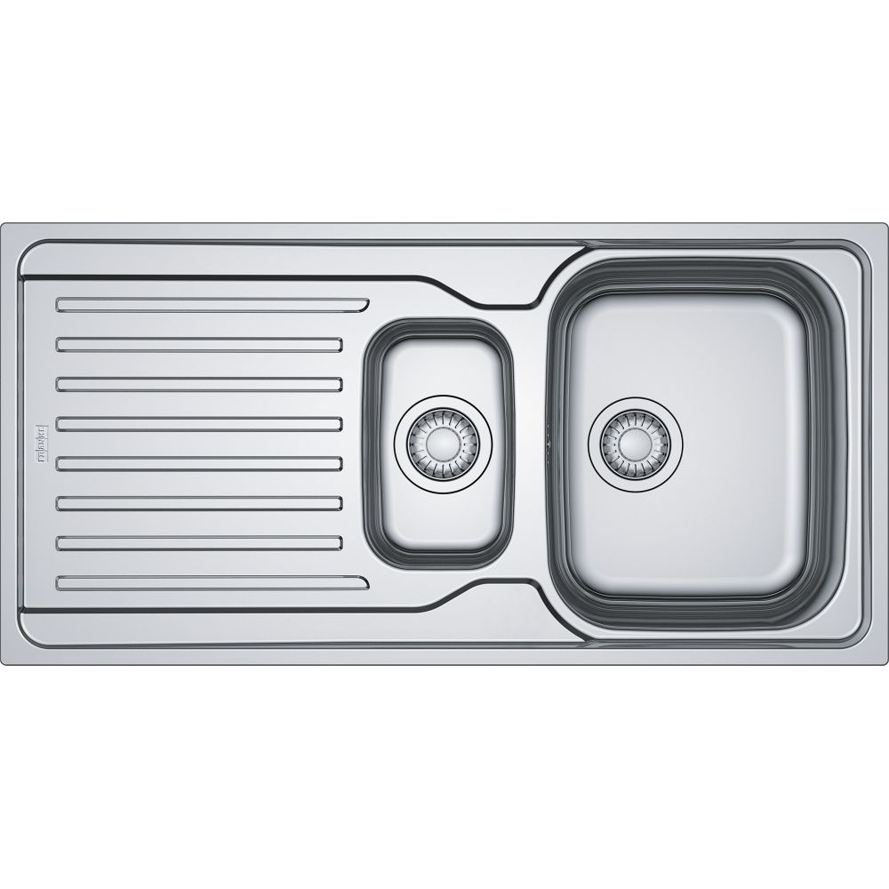 Franke Antea Inset 1.5 Bowl Sink with Drainer - Stainless Steel