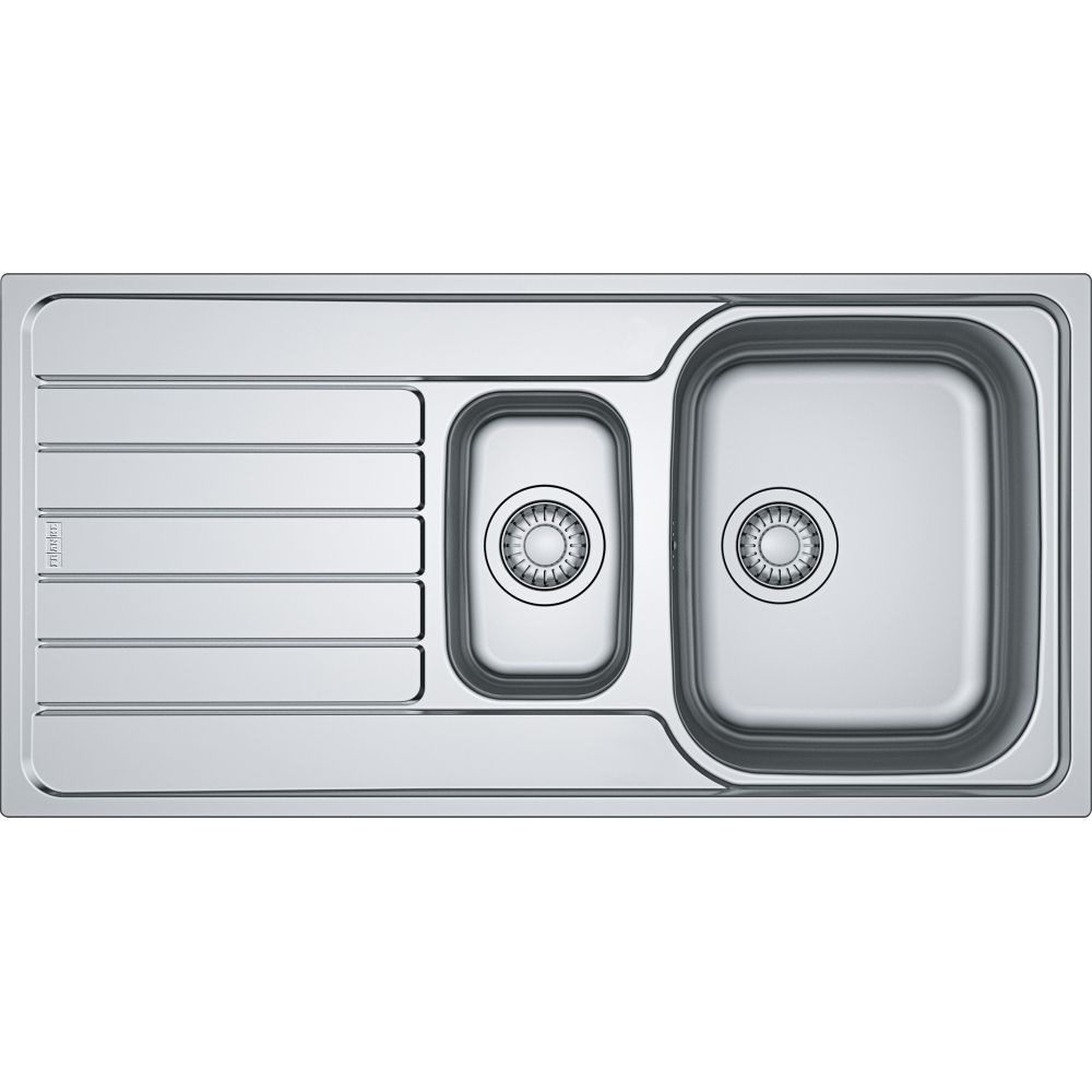 Franke Spark 1.5 Bowl Inset Sink with Drainer - Stainless Steel