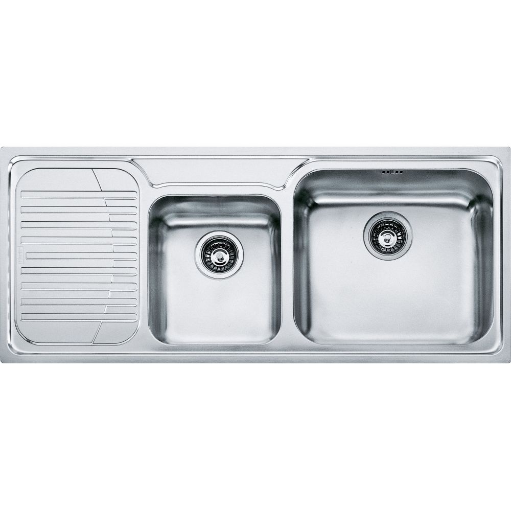 Franke Galassia 1 3/4 Bowl Inset Sink with Left-hand Drainer